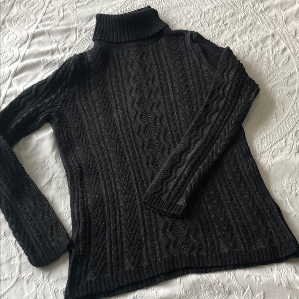 Eight eight eight. Turtle neck sweater.